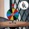 Abaodam Colorful Erasable Prize Wheel with Dry-Erase Surface Portable Tabletop Raffle for Parties Carnivals Trade Shows and Company Events view 4