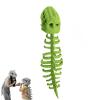 3D Dinosaur Skeleton Costume, Realistic Halloween T-Rex Outfit with Flexible Spine, Themed Cosplay Props (B-Adult+ Child Set) view 1