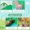 41x30 Inch Felt Board Story Sets, Farm Animals Felt Board for Toddlers, Early Learning Wall Activities, Interactive Hanging for Wall view 3