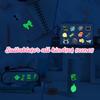 120 Pcs Glow in The Dark Neon Water Bottle Stickers, Funny Cartoon Waterproof Vinyl Laptop Decals, Phone Case Luggage Scrapbook Mug DIY Decor view 2