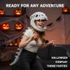3D Dinosaur Skeleton Costume, Realistic Halloween T-Rex Outfit with Flexible Spine, Themed Cosplay Props (C-Adult Version) view 4
