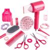 36Pieces Pretend Play Beauty Salon Toy Set for Girl with Hair Dryer and Accessories to Stimulate Creativity and Fun (A Style) view 1