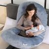 HUHJYUGE C Shaped Pregnancy Pillow for Side Sleepers, Full Body Maternity Pillow for Back and Belly Support, Nursing Cushion for Pregnant Women, Body Pillow for Comfortable Rest (2) view 3
