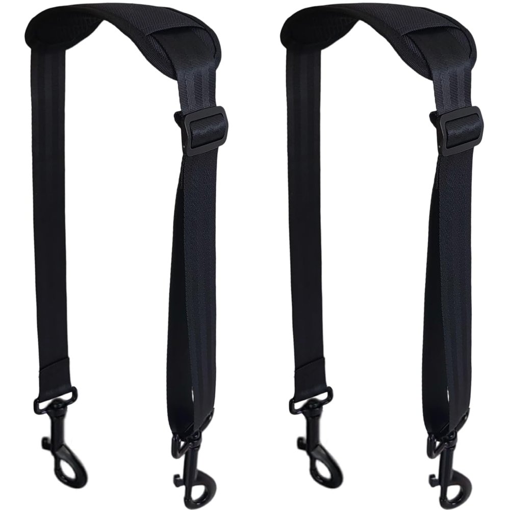 2PCS Adjustable Stroller Straps for babyzenyoyo, Multifunctional Comfort StrapStroller Carry Strap for Gifts, Travel, Outdoor, Airplane Travel