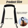 2PCS Adjustable Stroller Straps for babyzenyoyo, Multifunctional Comfort StrapStroller Carry Strap for Gifts, Travel, Outdoor, Airplane Travel view 2