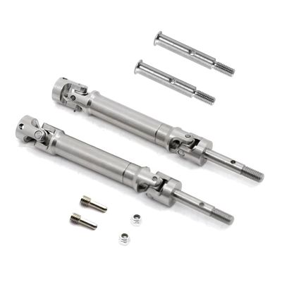 RC Models Parts For Traxxas 2WD For Slash For Stampede For Rustler Stainless Steel Front Axle Shaft And Rear Drive Shaft For 1/10 Upgrade Parts