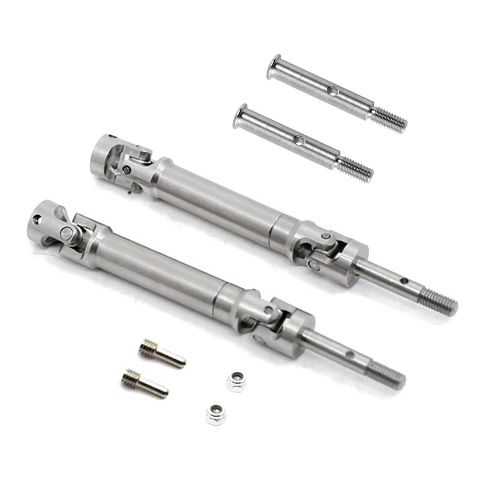 RC Models Parts For Traxxas 2WD For Slash For Stampede For Rustler Stainless Steel Front Axle Shaft And Rear Drive Shaft For 1/10 Upgrade Parts