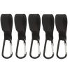 2/5/10Pcs Baby Stroller Hooks Buckles Clip Aluminum Alloy Cart Organizer Diaper Bag Shopping Pram Hook Buckle Stroller Hanger(5PCS) view 1