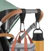 2/5/10Pcs Baby Stroller Hooks Buckles Clip Aluminum Alloy Cart Organizer Diaper Bag Shopping Pram Hook Buckle Stroller Hanger(5PCS) view 2