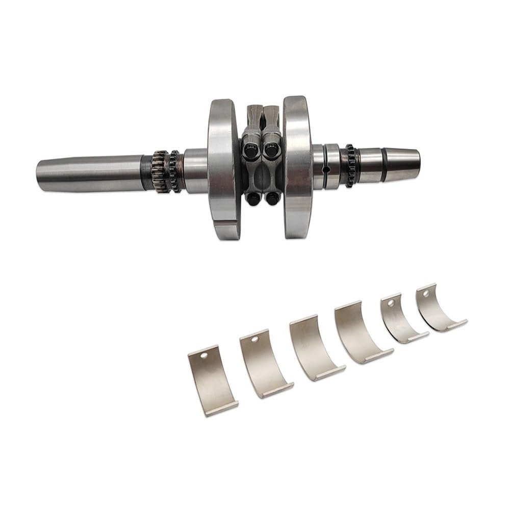 Crankshaft with Connecting Rod Crankshaft Bearing Fit for Hisun 800 P010000134000000 ATV Motorcycle Crankshaft Quad GO Kart Spare Parts