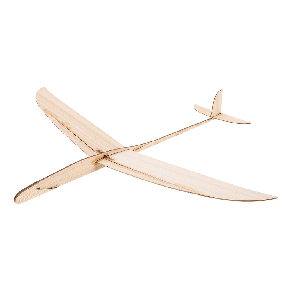 Abaodam Hand Thrown Wooden Glider Airplane for Indoor Outdoor Use DIY Model with Extended Stable Flight Simple Throw for Family Fun and Interactive Play