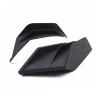 2PCS Motorcycle Spoiler Wing Winglet Aerodynamic Side Fin Compatible with Most Motorcycles SMAX155 Fit(White) view 2