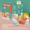 Kikumi Early Education Cleaning Kit, Get Good Habits Cleaning Role Play Set for Home Use view 2