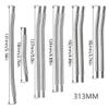 313mm/324mm Stainless Steel Link Set Linkage Chassis Steering Rod Kit For 1/10 RC Crawler Car for Axial SCX10 SCX10 II 90046 confident(324MM) view 2