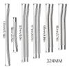 313mm/324mm Stainless Steel Link Set Linkage Chassis Steering Rod Kit For 1/10 RC Crawler Car for Axial SCX10 SCX10 II 90046 confident(324MM) view 3