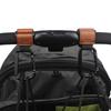 2pcs PU Leather Baby Bag Stroller Hook Rotatable Cart Organizer Pram Hook Pram Rotate 360 Degree Stroller Accessories(Brown 2pcs) view 3