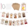 1st Birthday Photo Banner for Baby from Newborn to 12 Months Monthly Milestones Garland First Birthday Decorations Pre-Strung One Year Old Party Hanging Supplies Photo Banner with Frame for Boy Girl view 1