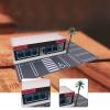 1:64 Parking Lot Layout Accessory Parking Scenery Realistic Collectible 1/64 Diecast Car Display Case Garage Scene Model, Parking Lot w Tree view 2