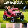YMYCERS 12V Kids Car, 4x4 Electric Car for Kids with Remote Control, LED Lights & Music, Off-Road Ride On Toy Car Gift for Boys Girls 3+ Years Old (Pink) view 2