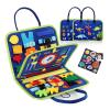 Learning Activity Board Hand Eye Coordination Toy for Kids, Versatile Educational Toy for Children with Autism, Blue view 4