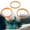 3-Pack Polyurethane Electric Planer Drive Belt, 238mm Girth 9.6mm Width, Compatible for 1900B 225007 N1923B FP0800 KP0810 BKP180 view 3