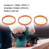 3-Pack Polyurethane Electric Planer Drive Belt, 238mm Girth 9.6mm Width, Compatible for 1900B 225007 N1923B FP0800 KP0810 BKP180 view 4
