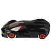 BestPriceCenter RC Sports Racer Car 1:12 Scale  Glossy Black Full-Function Remote Control Vehicle with Lights, Sounds & Rechargeable Power view 1
