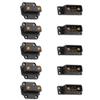 5 Pairs JX4 Servo Connectors Brass Plated Plugs Current Socket Compatible with VTOL Model Accessories for RC Turbojet Drone DIY view 1