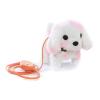 GEKUPEM Robot Dog, Walking, Barking, Tail Wagging Froplay Dog, Interactive Puppy Toys, Electric Puppy Plush Toy, for Kids Toddlers (Pink) view 1