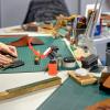 Abaodam Rotating Display Stand for Hand-painted Model Figures Model Holder for Collectors and Hobbyists Craft Painting Showcase view 2