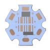SQGGMOAUSC 1PCS 16mm XHP50 5050 6V Copper led 20mm x 1.6mm Copper Star 16mm Heatsink Board view 1