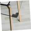 TEHAUX 20 Pcs U-Shaped Corner Protectors for Furniture and Photo Frames Soft Black Safety Bumpers with Double-Sided Tape Easy to Install Table Edge Guards for Moving and Transportation view 2