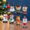 8 PCS Wind Up Christmas Stocking Stuffers,Stocking Stuffer ToysForKids,Christmas Goodie Bag Stuffers, Walking Fidgets Festive Party FavorsFiller, Christmass Party Decorations, Christmass Stockings view 2