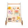 Kid Wooden Walker, Adjustable Handle Quiet Toy, Kid Walker Push Toy, Perfect for Learning, Practice Walking, Children, Boys, Girls, Indoor, Classroom, or Home, Offering Safe Support, Development view 1