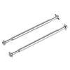 RC Car Accessories Compatible with Hosim for XLH 9125 Remote Control Car Upgrade Parts Accessories 2Pcs Metal Rear Dog Bone Drive Shaft 25-WJ05 view 1