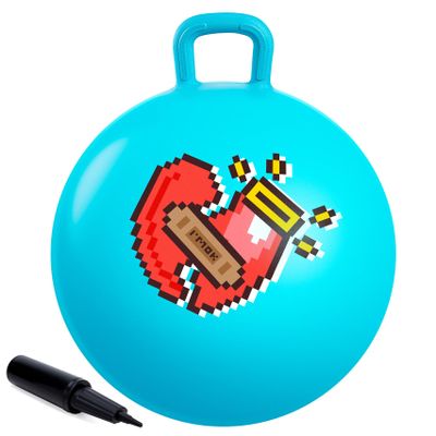 Upper Rider Easter Basket Stuffers for Kids, Hopper Ball for Kids 3-6, Bounce Ball with Handle for Age 3 4 5 6,18" Hopping Ball Toy for Indoor Outdoor Camping