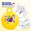 Upper Rider Easter Basket Stuffers for Kids, Hopper Ball for Kids 3-6, Bounce Ball with Handle for Age 3 4 5 6,18" Hopping Ball Toy for Indoor Outdoor Camping view 4