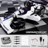 2-in-1 Flying Car & Stunt Drone, Flying Car Toy, 2 in 1 Land and Air 360 Aircraft High Speed Drift Cars with Remote Control, For Indoor Outdoor (2pcs White) view 4