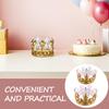 Abaodam 2pcs Inflatable Birthday Party Crown Hats for PVC Royal Headwear in Decorative Photo Props for Showers Family Photos and Holiday Celebrations view 3
