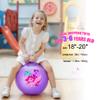 Upper Rider Hopper Ball for Kids 3-6, Bounce Ball with Handle for Toddlers Age 3 4 5 6,18" Hopping Ball Toy for Indoor Outdoor Easter/Birthday Gift Purple Unicorn view 3