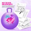 Upper Rider Hopper Ball for Kids 3-6, Bounce Ball with Handle for Toddlers Age 3 4 5 6,18" Hopping Ball Toy for Indoor Outdoor Easter/Birthday Gift Purple Unicorn view 4