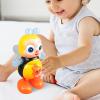 Dancing Bee Toy,Musical Interactive Bee with Lights & Music,Twisting Body & Moving Eyes,Sensory Fun Developmental Cartoon Toy view 2