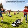 2-in-1 Flying Car & Stunt Drone, Flying Car Toy, 2 in 1 Land and Air 360 Aircraft High Speed Drift Cars with Remote Control, For Indoor Outdoor (Violet) view 2