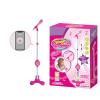 Kids Microphone and Stand | Girls Karaoke Machine Kids | Colorful Karaoke Machine with Adjustable Stand | Fun Singing Microphone Musical Toy for Singing Enthusiasts view 3