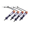 4PCS RC Shock Absorber Set, Oil Adjustable Front Rear Damper Set, Simulate Metal for 1/8 RC Car Crawler, High Performance Aluminum Alloy Shock Absorbers for JLB Racing, HSP, EM Rac (Orange) view 4