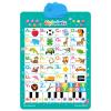 Electronic Alphabet Wall Chart for Ages 1-6 Boys Girls, Interactive Touch Learning Alphabet Poster Educational Toy for Home School Kindergarden Nursery view 1