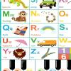 Electronic Alphabet Wall Chart for Ages 1-6 Boys Girls, Interactive Touch Learning Alphabet Poster Educational Toy for Home School Kindergarden Nursery view 2