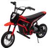 24V Kids Electric Dirt Bike, 350w Powerful Ride on Motorcycle for Boys & Girls, 3 Speed Modes Up to 14.29 MPH, Shock Absorbing, Rear-Wheel Drive, for Ages 8-14 view 1
