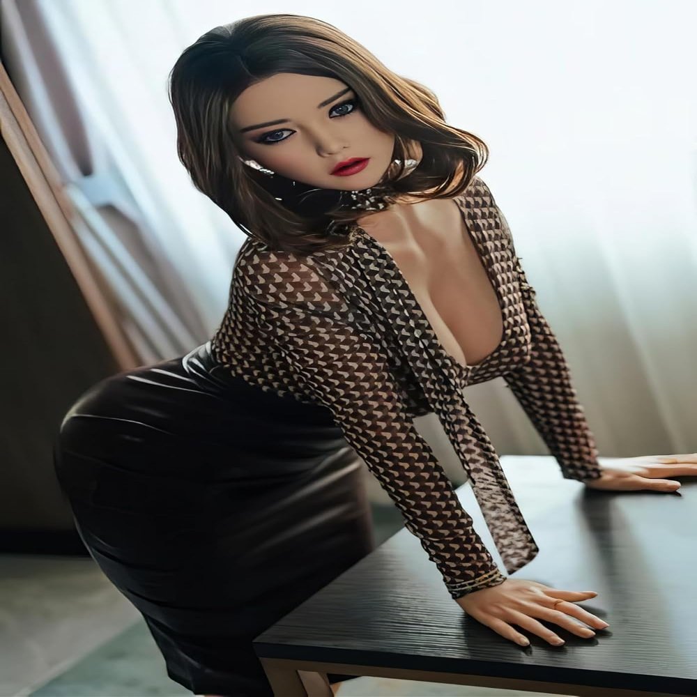 1:1 Scale 5FT Silicone Female Figure - 66lbs Life Size Companion Figures Ultra Flexible TPE Beauty Women Model Dolls for Roleplay & Photography & Collection & Cosplay