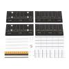 1/64 Scale Diecast Model Car Display Case, 4 Tiers 24 Spots Parking Garage Diorama, Countertop Toys Car Garage, Scenic Diorama Display Car Park for Toy Cars(13" x 6.3" x 12.6") view 2